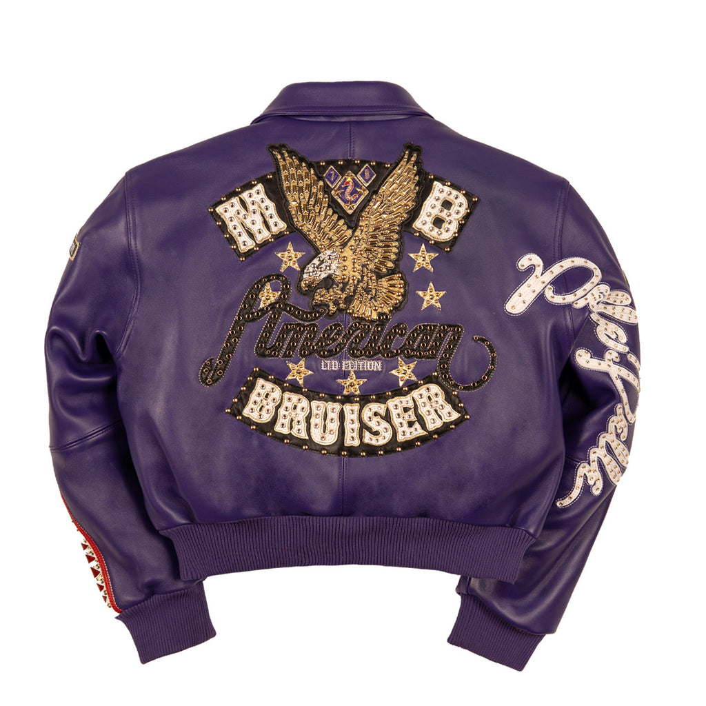 PELLE PELLE AMERICAN BRUISER WOMENS CROP JACKET