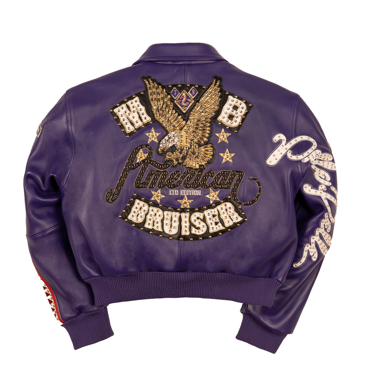 PELLE PELLE AMERICAN BRUISER WOMENS CROP JACKET