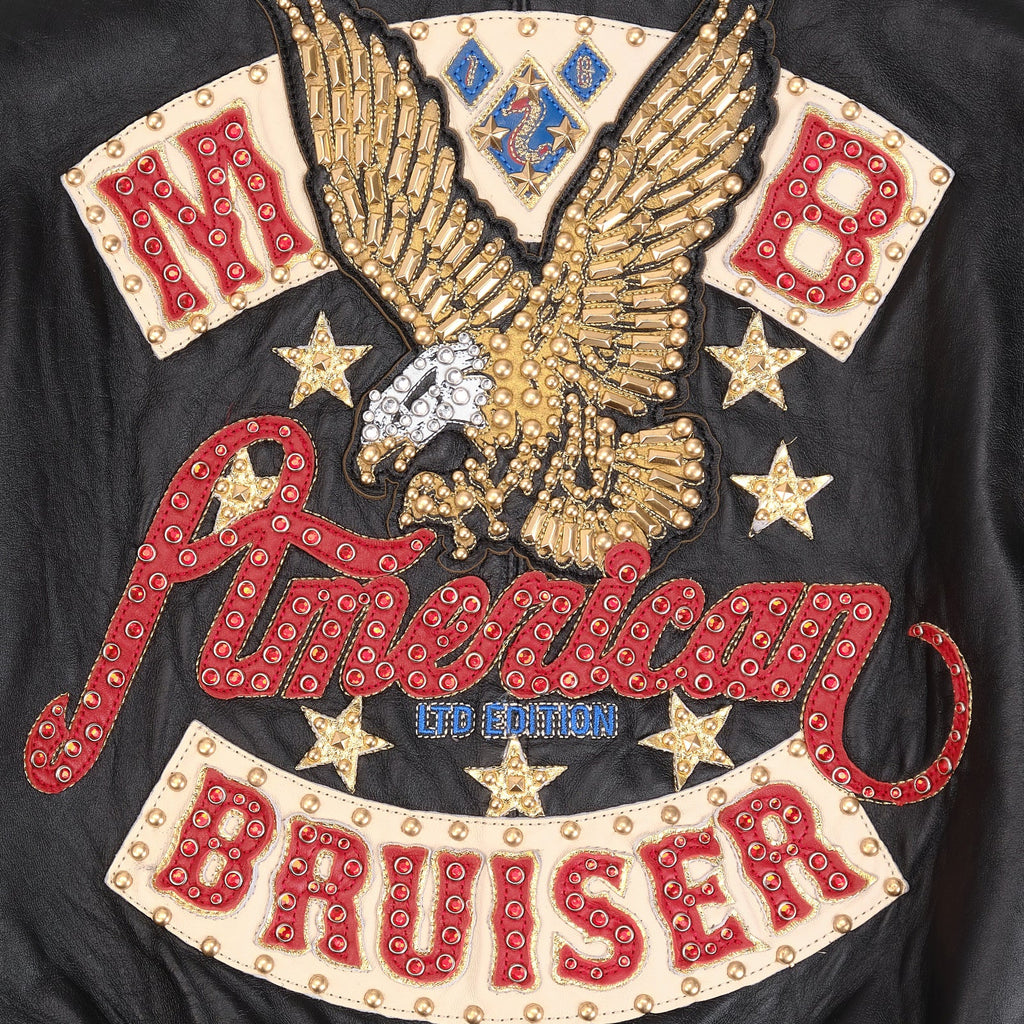 American Bruiser Plush Womens Crop Jacket