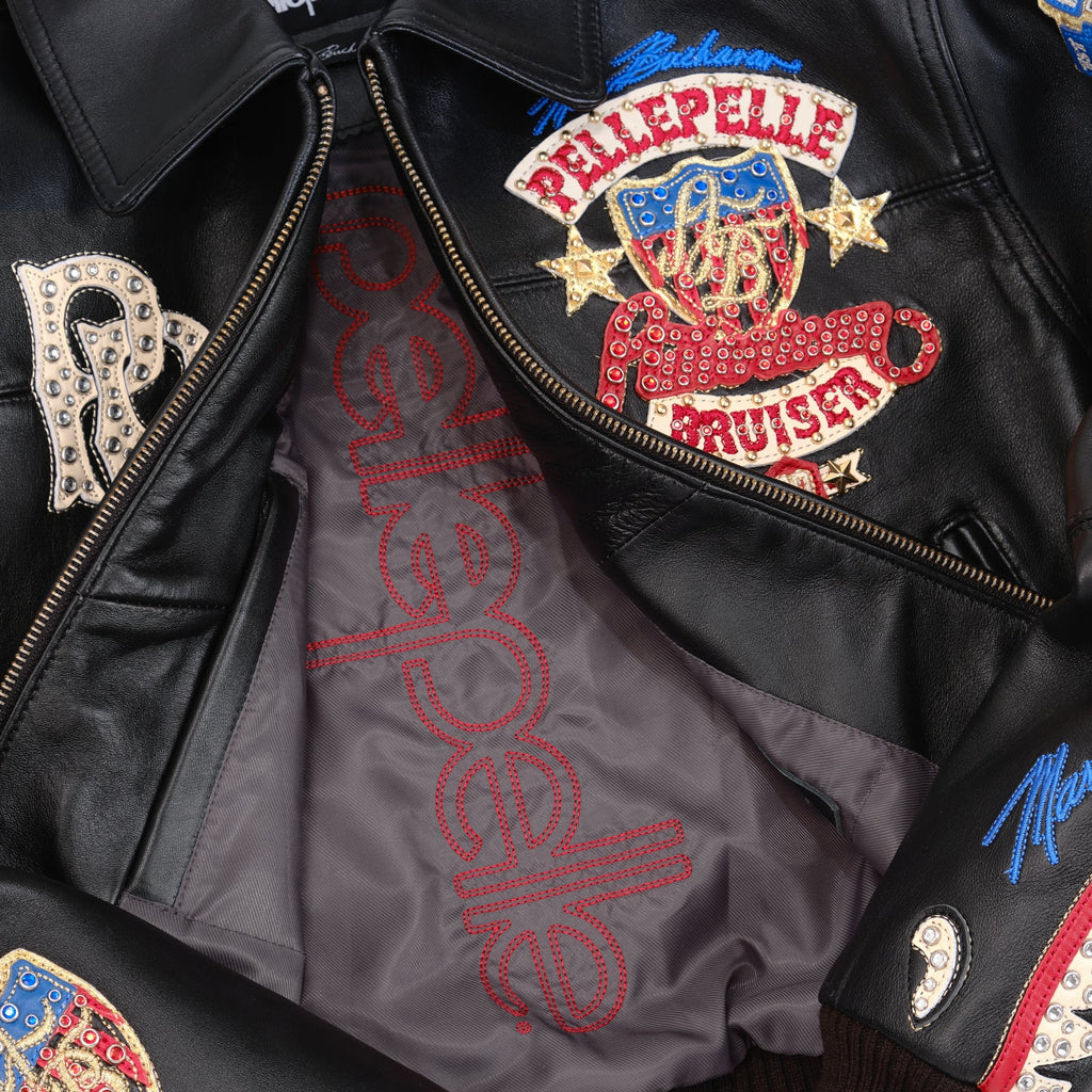 American Bruiser Plush Womens Crop Jacket