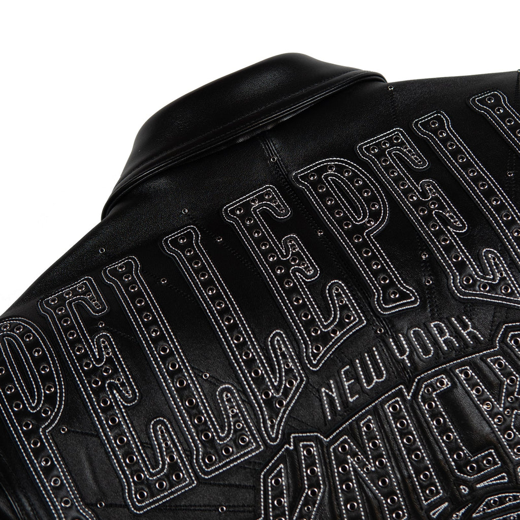 Pelle Pelle x FISLL for the city of knicks jacket