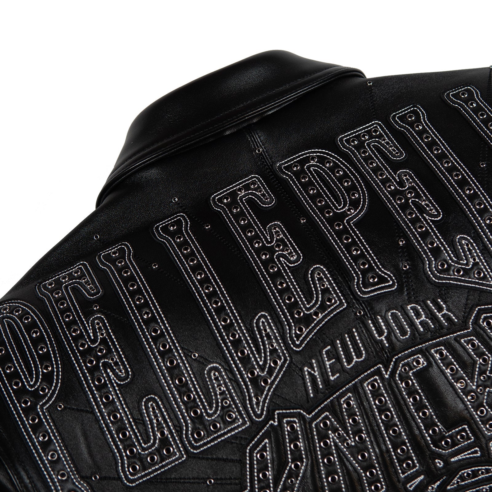 Pelle Pelle x FISLL for the city of knicks jacket