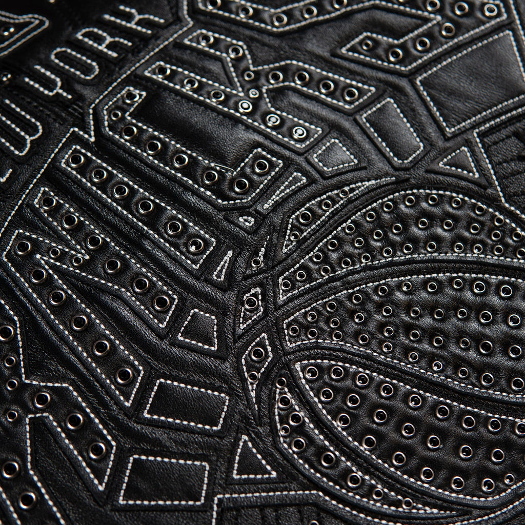 Pelle Pelle x FISLL for the city of knicks jacket