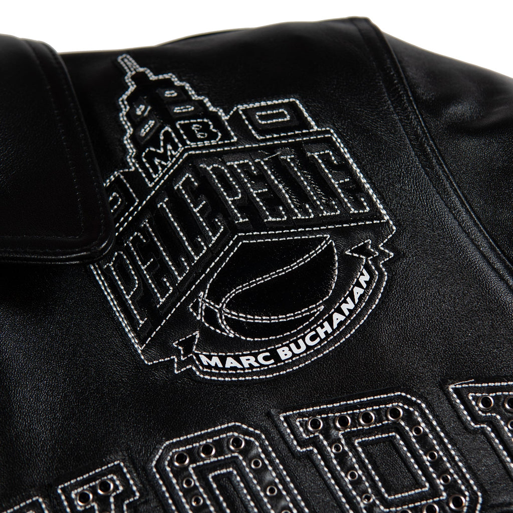 Pelle Pelle x FISLL for the city of knicks jacket