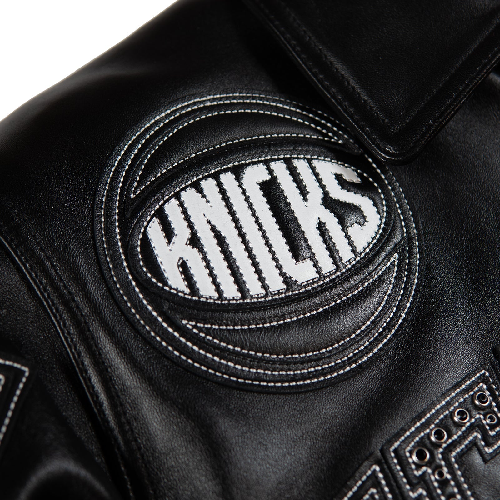 Pelle Pelle x FISLL for the city of knicks jacket