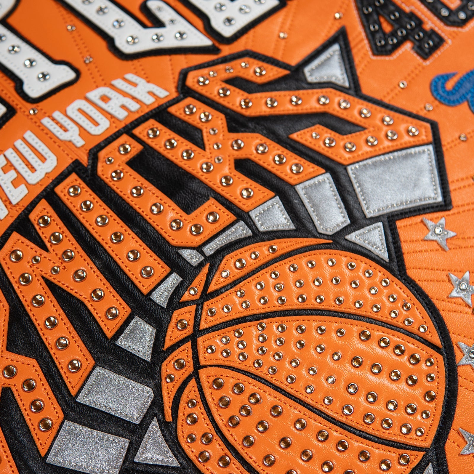 Pelle Pelle x FISLL for the city of knicks jacket