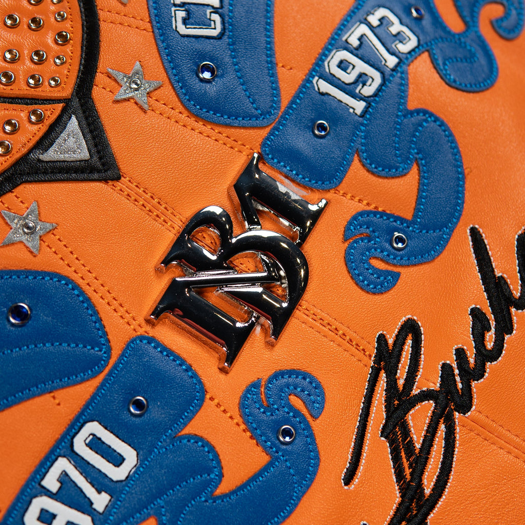 Pelle Pelle x FISLL for the city of knicks jacket