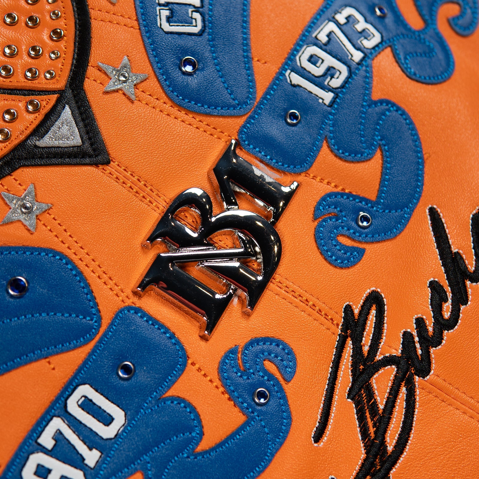 Pelle Pelle x FISLL for the city of knicks jacket