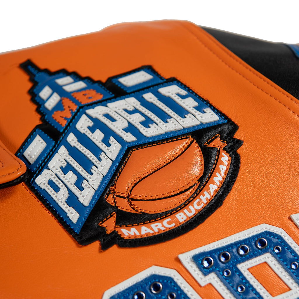 Pelle Pelle x FISLL for the city of knicks jacket