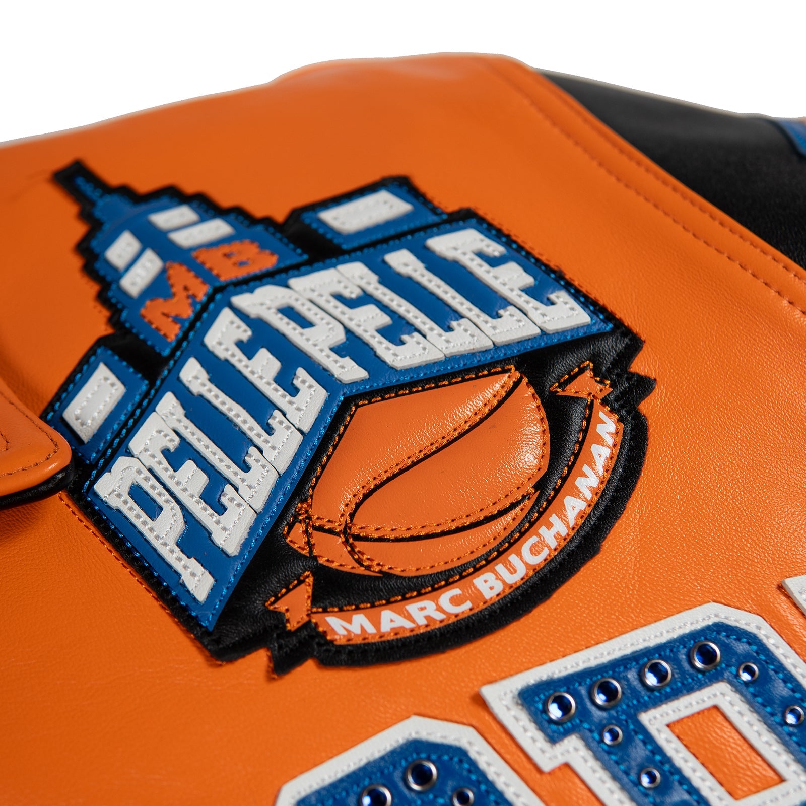 Pelle Pelle x FISLL for the city of knicks jacket