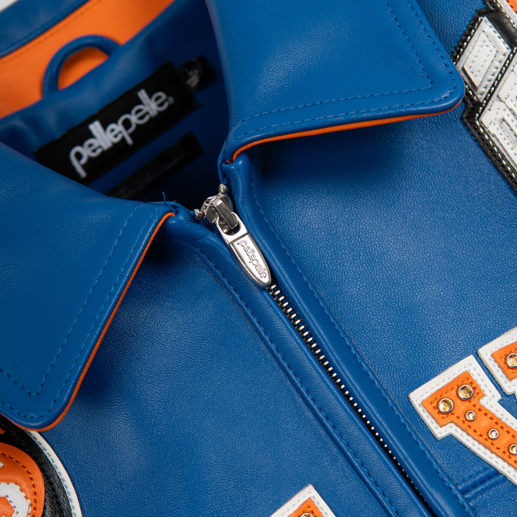 Pelle Pelle x FISLL for the city of knicks jacket