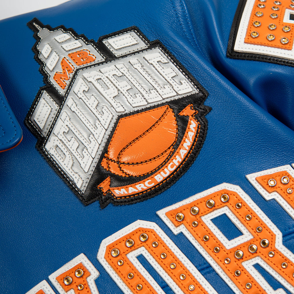 Pelle Pelle x FISLL for the city of knicks jacket