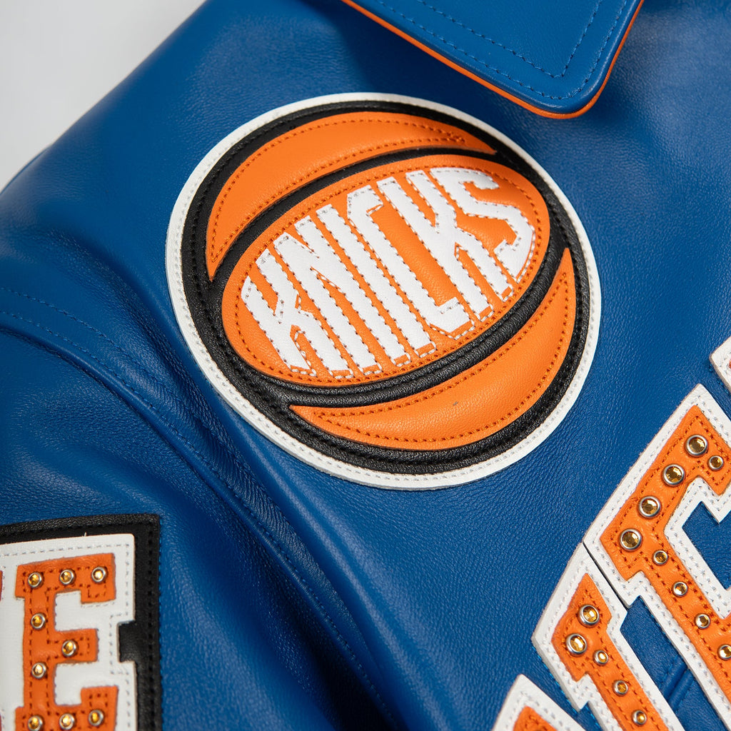 Pelle Pelle x FISLL for the city of knicks jacket