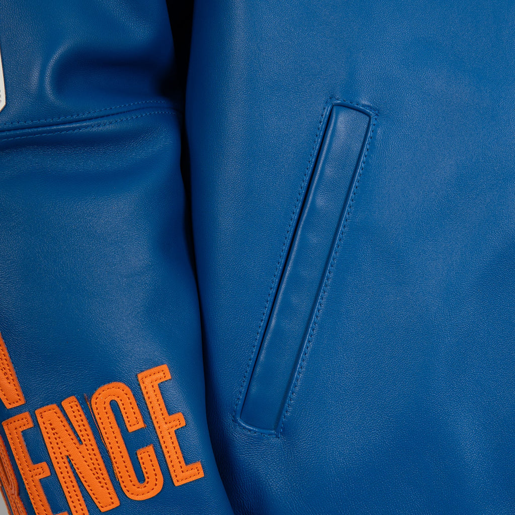 Pelle Pelle x FISLL for the city of knicks jacket