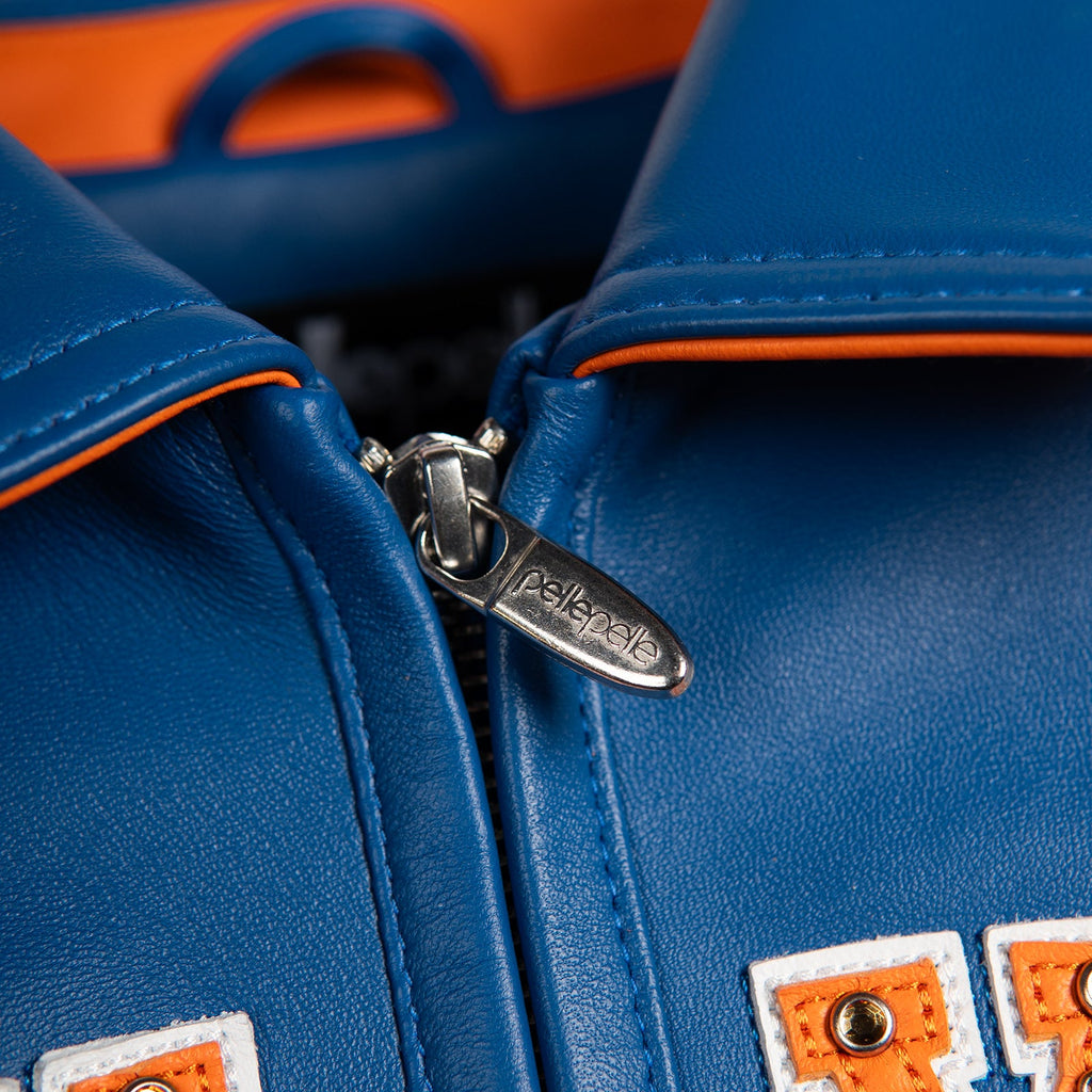 Pelle Pelle x FISLL for the city of knicks womens crop jacket