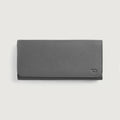 Taylor Grey Leather Continental Wallet